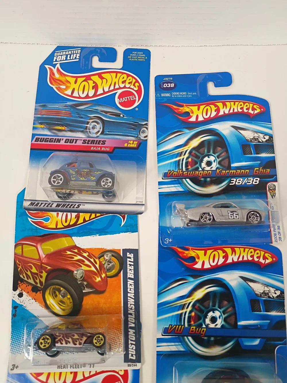 7 Hot Wheels Beatles Volkswagen Bran New